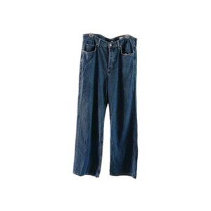Rag & Bone Logan Low Rise Wide Leg Jeans Lily Wash 90s Y2K Grunge Skater Size 32